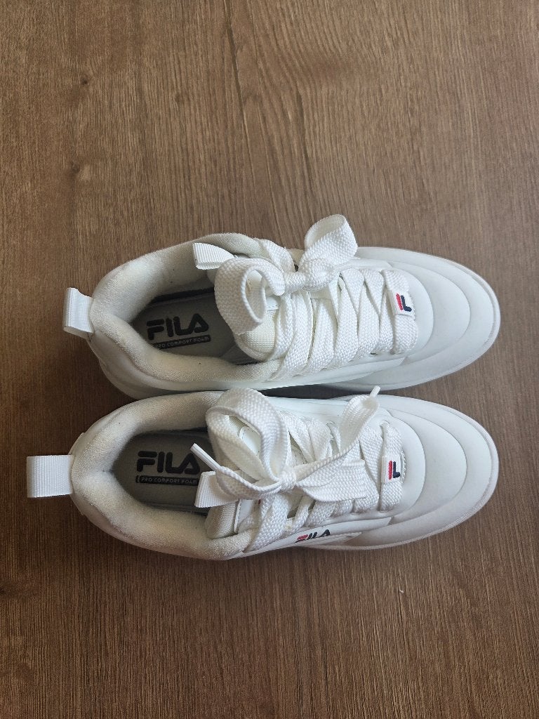 Witte Fila sneakers, maat 39, Wit, Nieuw, Ophalen of Verzenden, Sneakers of Gympen