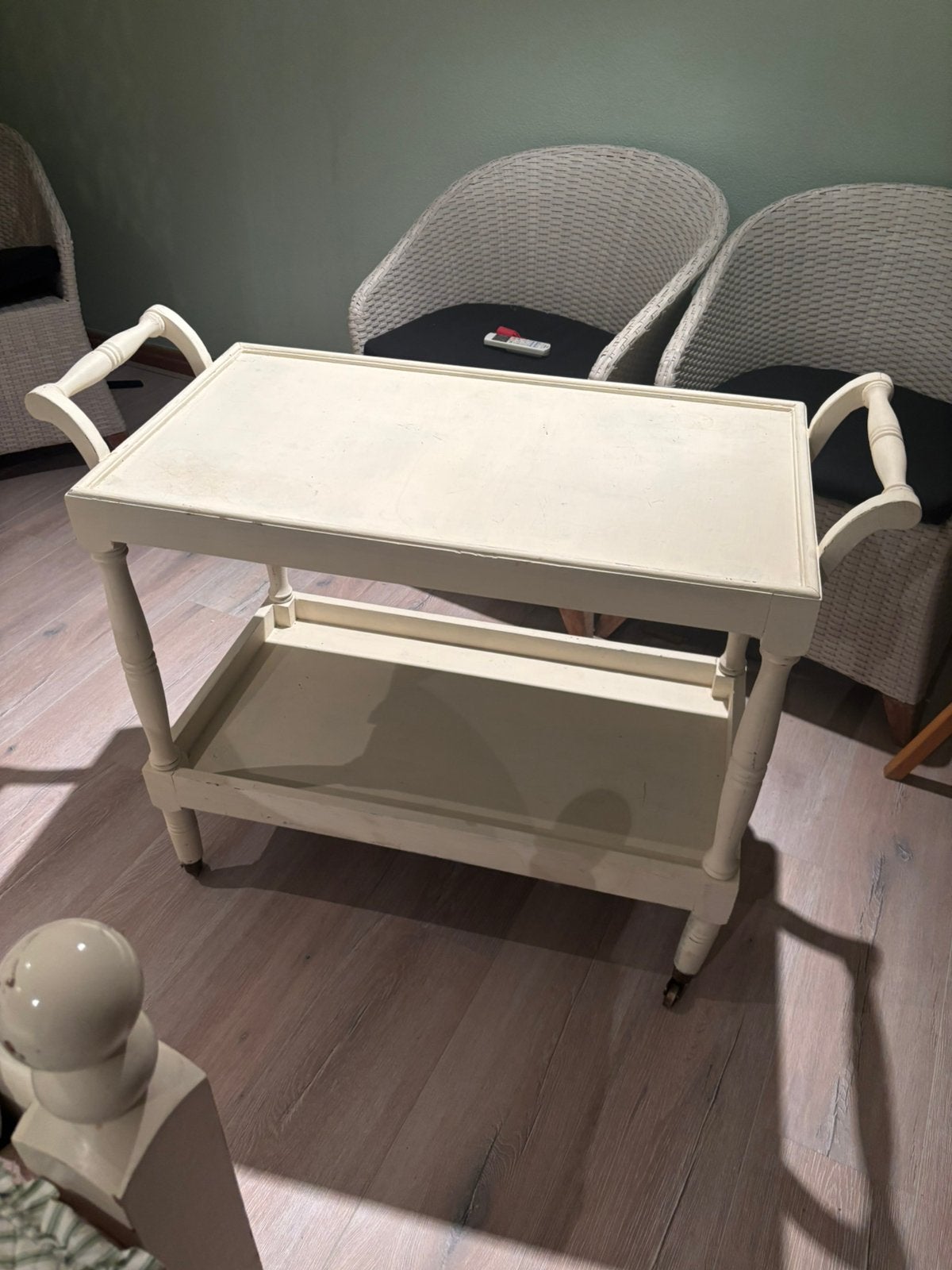 Brocante Theetafel, Huis en Inrichting, Ophalen, Gebruikt, 50 tot 100 cm, 25 tot 50 cm