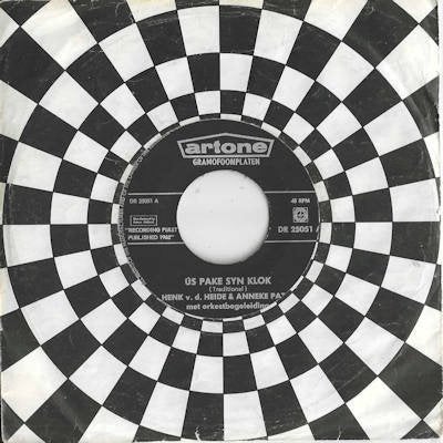 HENK v.d HEIDE & ANNEKE PATER 1962 uit LEEUWARDEN! H1172, Gebruikt, 7 inch, Single, Ophalen of Verzenden