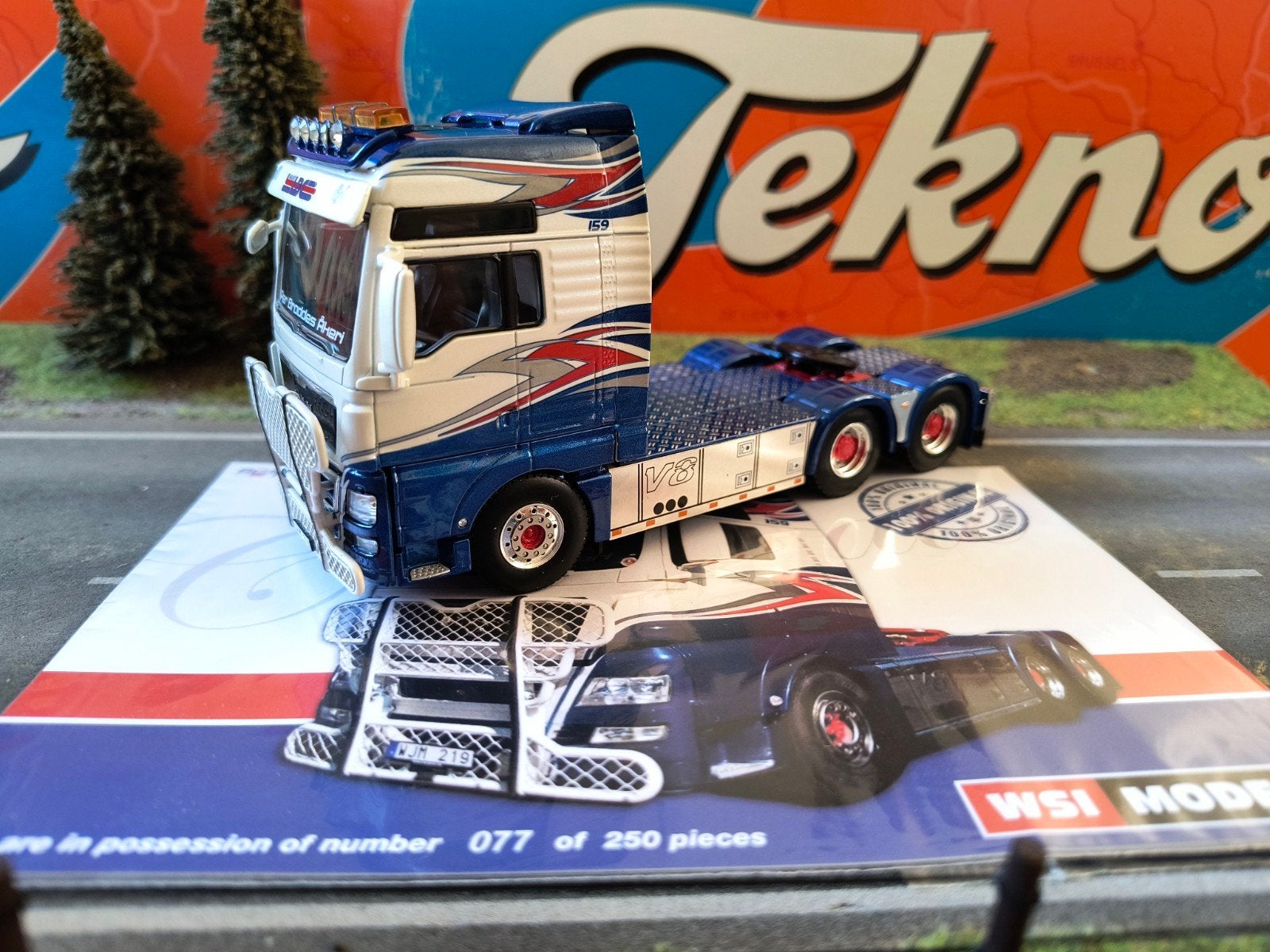 Wsi MAN Per Brodde, Hobby en Vrije tijd, Ophalen of Verzenden, Zo goed als nieuw, Bus of Vrachtwagen, Wsi