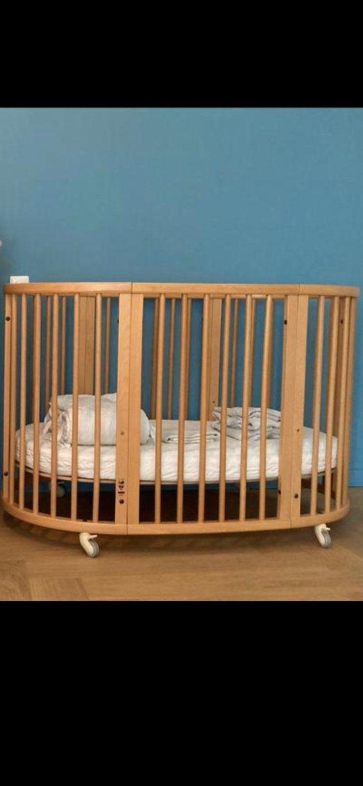 Stokke Sleepi NATUREL 0-5 jaar, Kinderen en Baby's, Babywiegjes en Ledikanten, Ophalen, Zo goed als nieuw, Wieg