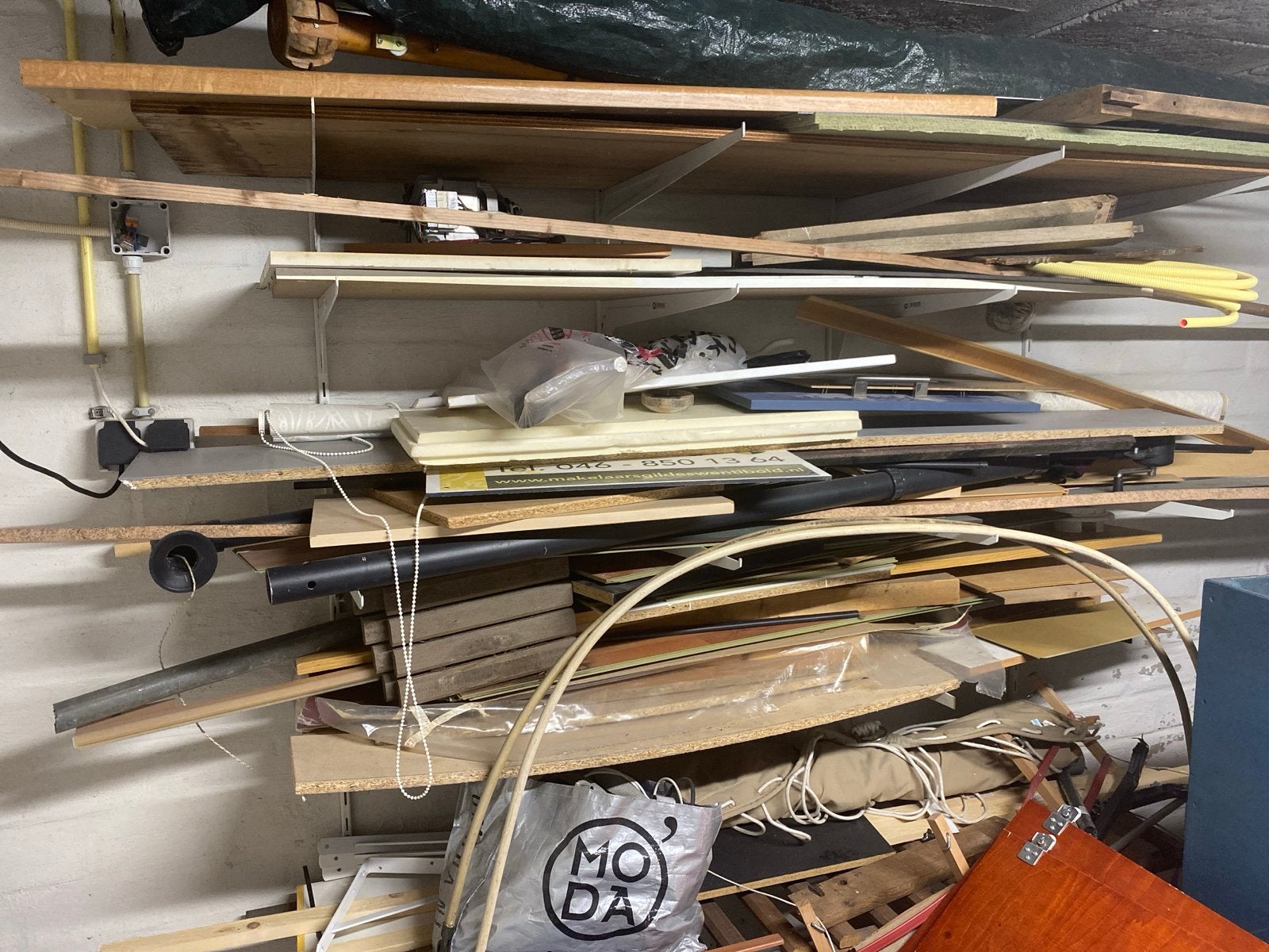 Diverse partij hout en planken, Doe-het-zelf en Verbouw, Ophalen, Gebruikt, Overige typen, Overige houtsoorten