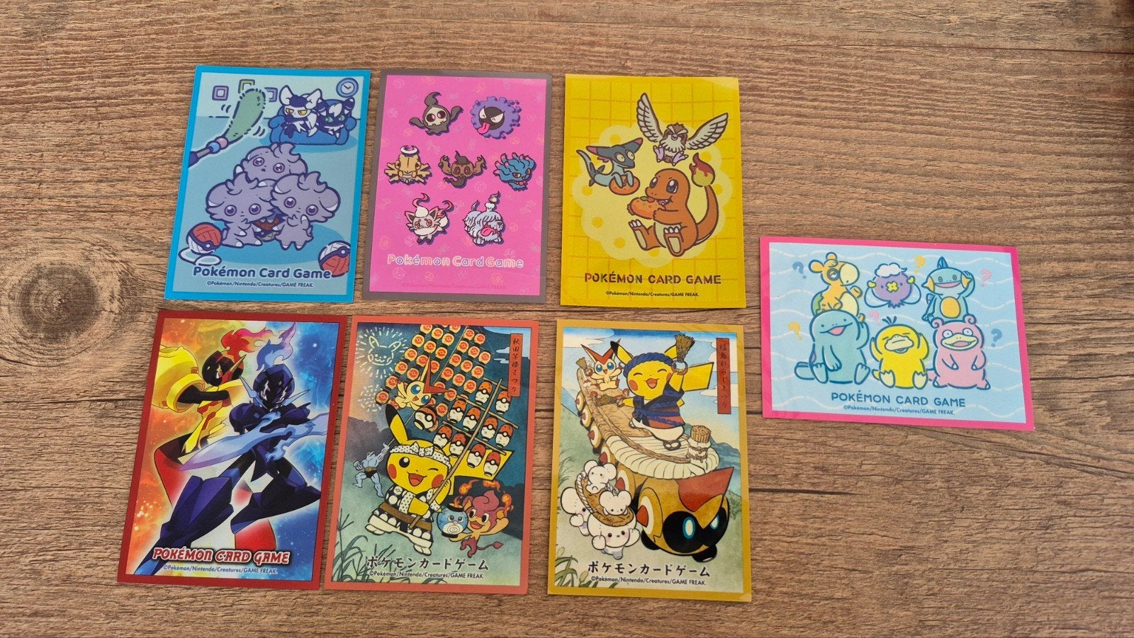 Pokemon center sleeves 7x, Hobby en Vrije tijd, Verzamelkaartspellen | Pokémon, Ophalen of Verzenden, Nieuw, Sleeves of Kaarthoesjes