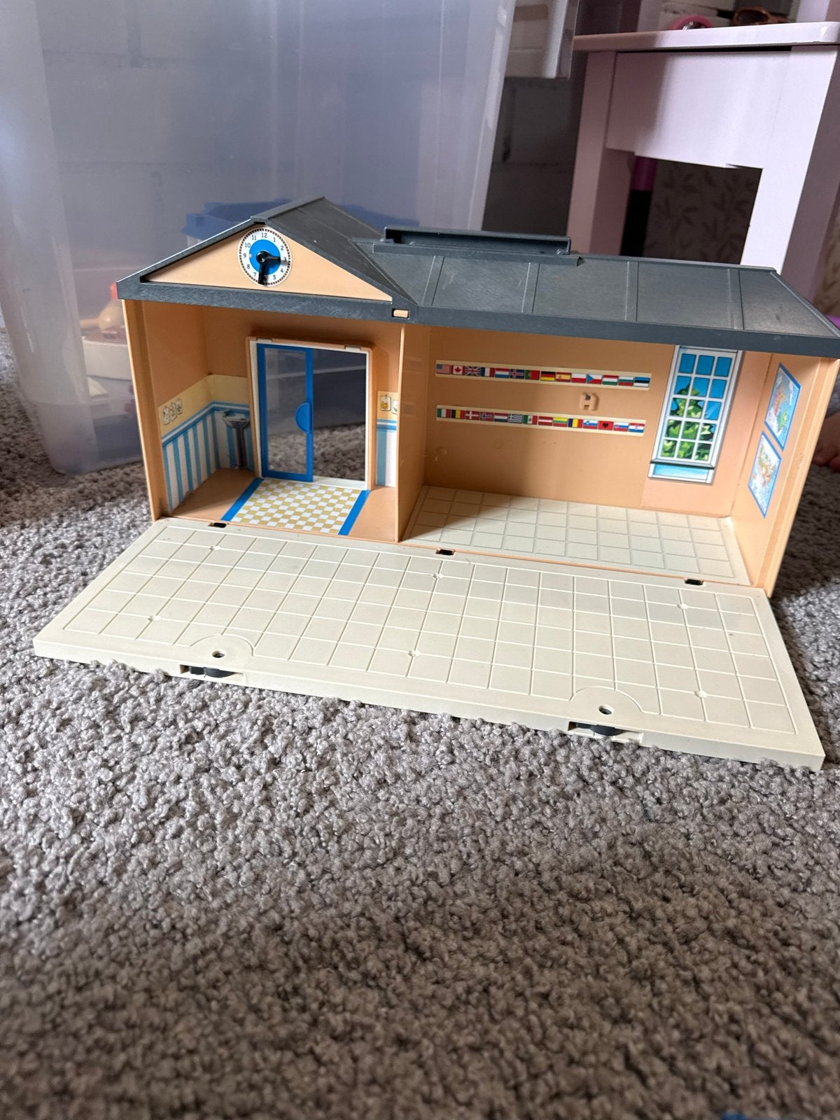 Playmobil School en Huis - Uitgebreide Set, Ophalen, Gebruikt, Jongen of Meisje