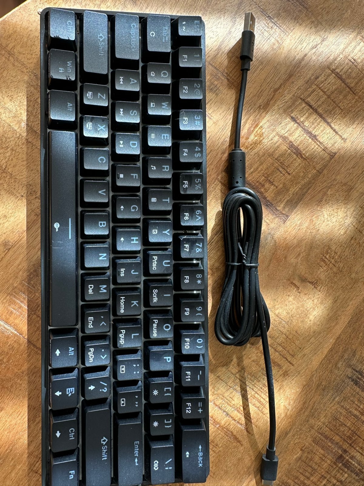 DIERYA DK61SE Mechanisch Toetsenbord - Zo goed als nieuw, Ophalen, Gaming toetsenbord, Zo goed als nieuw, Qwerty