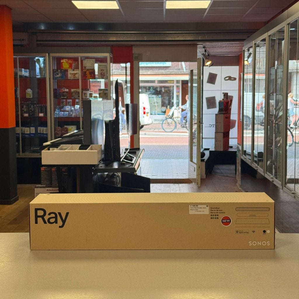 Sonos Ray Soundbar Zwart Nieuw in Seal, Auto diversen, Sonos, Nieuw, Support@sonos, 614 Chapala Street
Santa Barbara, CA 93101
USA