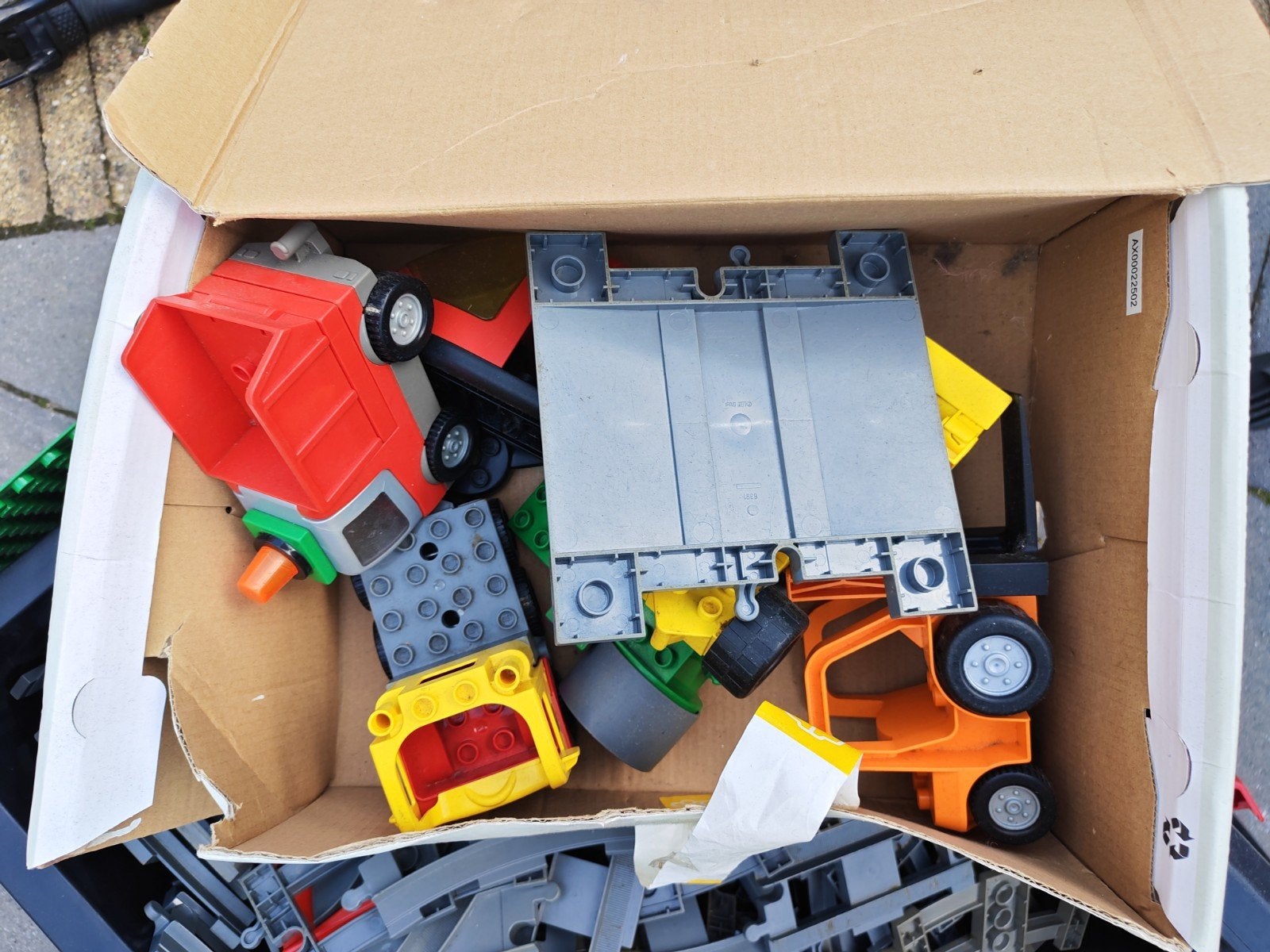 Lego Duplo Treinen en Rails Set, Ophalen, Gebruikt, Duplo, Complete set