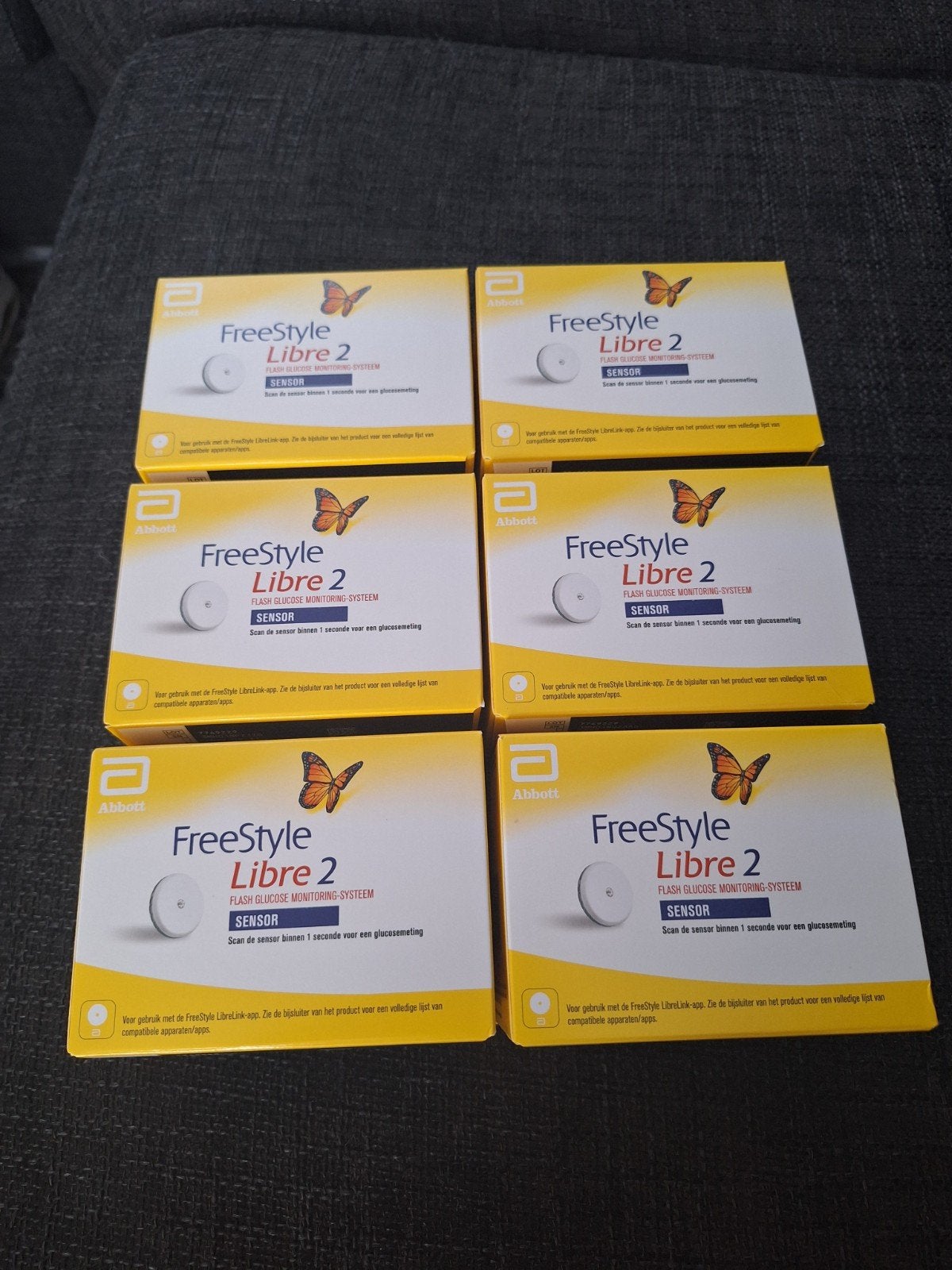 Freestyle Libre 2 Sensoren 6stuks - Houdbaar tot 31-08-202, Diversen, Ophalen of Verzenden, Nieuw