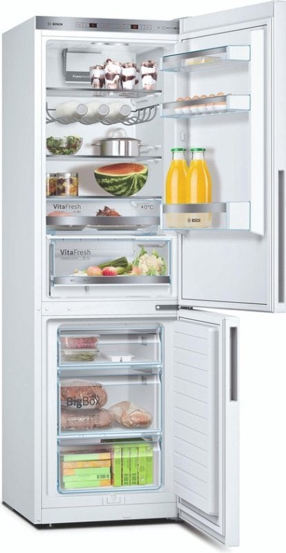 Bosch koelkast KGE36AWCA - Vrijstaand - Serie 6, 200 liter of meer, BSH Huishoudapparaten, 60 cm of meer, Met aparte vriezer