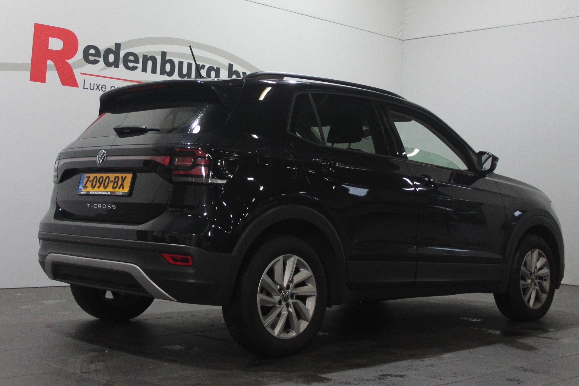 Volkswagen T-Cross 1.0 TSI Style DSG - Carplay / PDC / Lane, Auto's, T-Cross, Gebruikt, Euro 6, Zwart