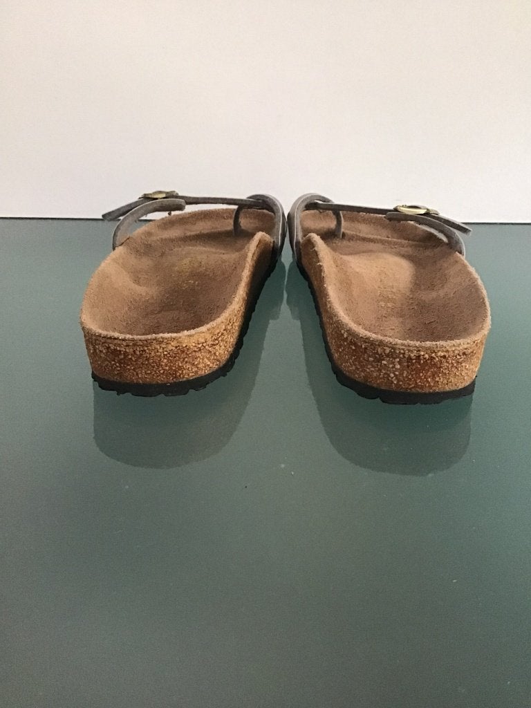 Birkenstock Piazza 38 | slippers | Gratis verzenden, Kleding | Dames, Schoenen, Slippers, Overige kleuren, Verzenden, Zo goed als nieuw