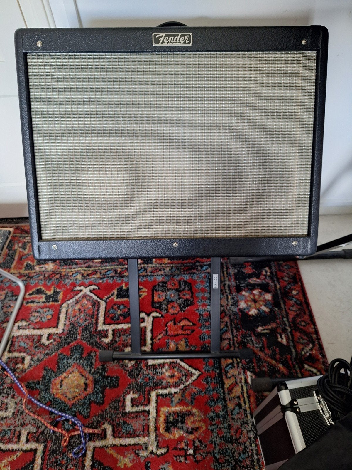 Fender Hot Rod Deluxe IV gitaarversterker met footswitch, Muziek en Instrumenten, Ophalen, Zo goed als nieuw, Gitaar, Minder dan 50 watt