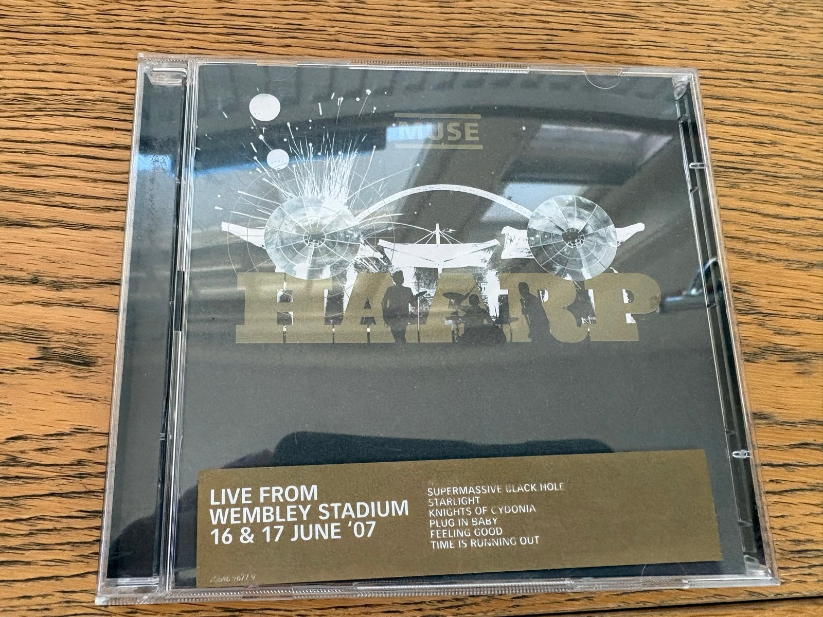 Muse - H.A.A.R.P. (HAARP) Live from Wembley Stadium CD + DVD, Rock, Inclusief DVD, Ophalen of Verzenden, Zo goed als nieuw