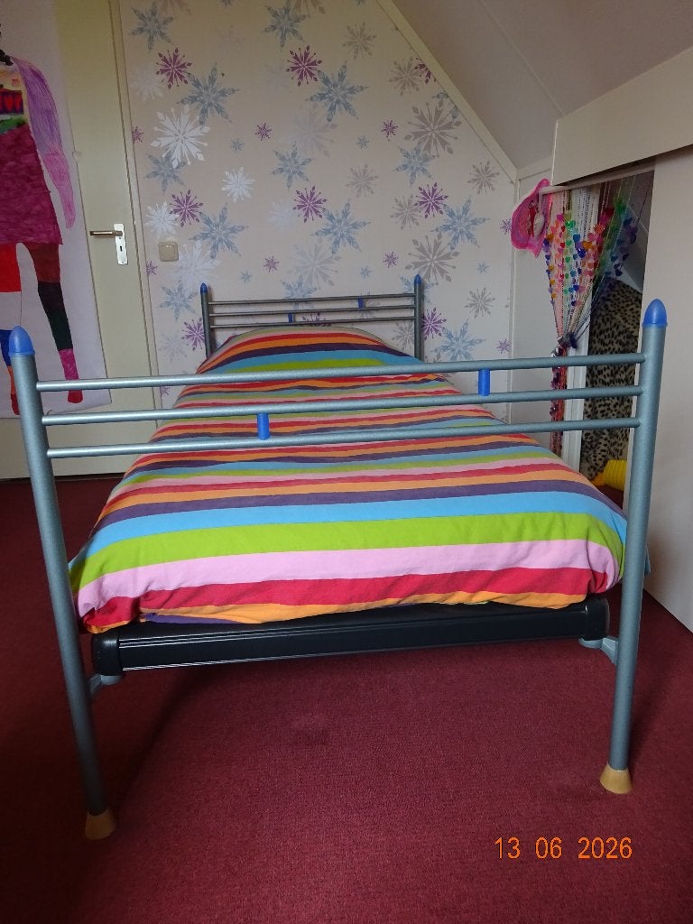 Auping bed 90x200 cm, Huis en Inrichting, Slaapkamer | Bedden, Ophalen, Gebruikt, 90 cm, Eenpersoons