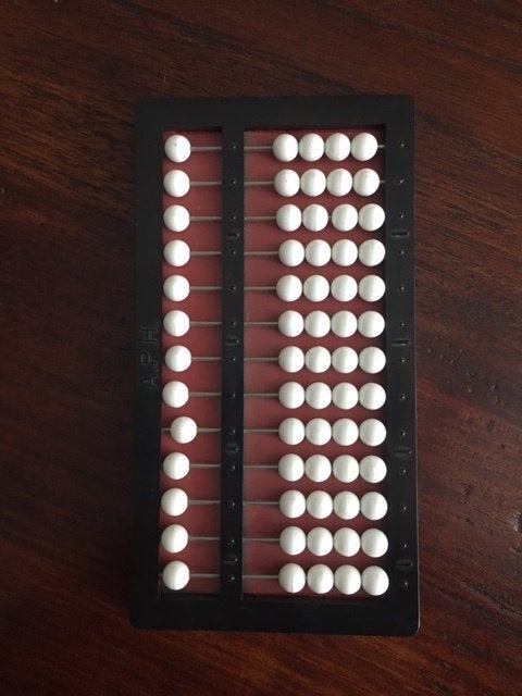 Abacus (telraam) A.P.H. met handleiding, Verzenden, Gebruikt, Rekenen