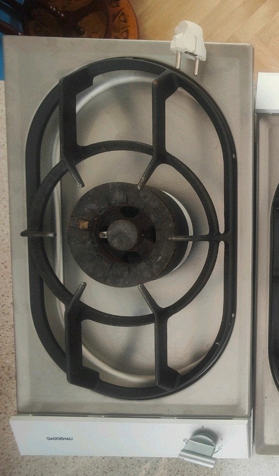 Gaggenau Vario Gas 1x Wokbrander (nismaat 25 x 48 x 8,5 cm), Witgoed en Apparatuur, Kookplaten, Ophalen, Gebruikt, Inbouw, Gas