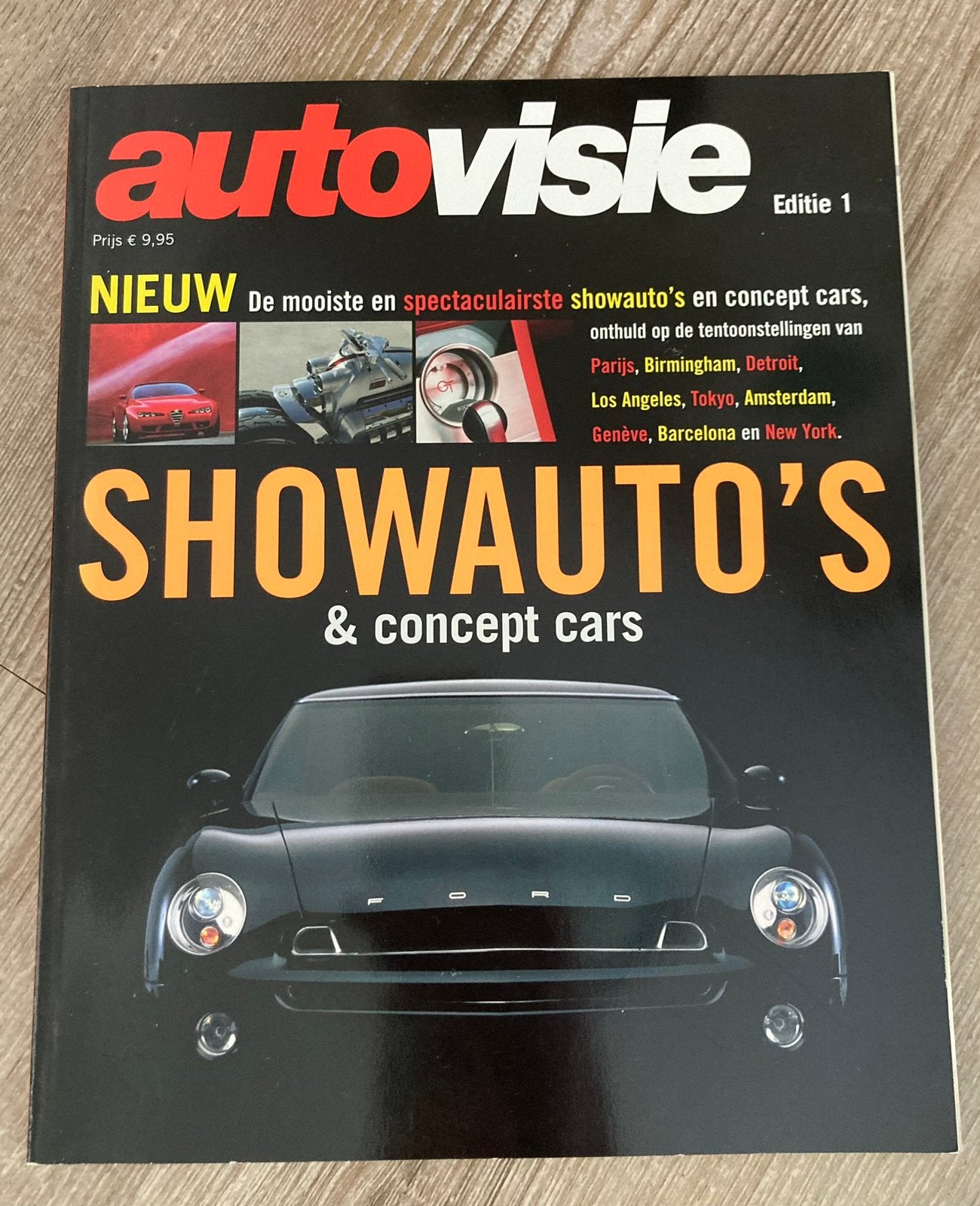 Autovisie: Showauto’s & Concept Cars - Editie 1, Ophalen of Verzenden, Algemeen