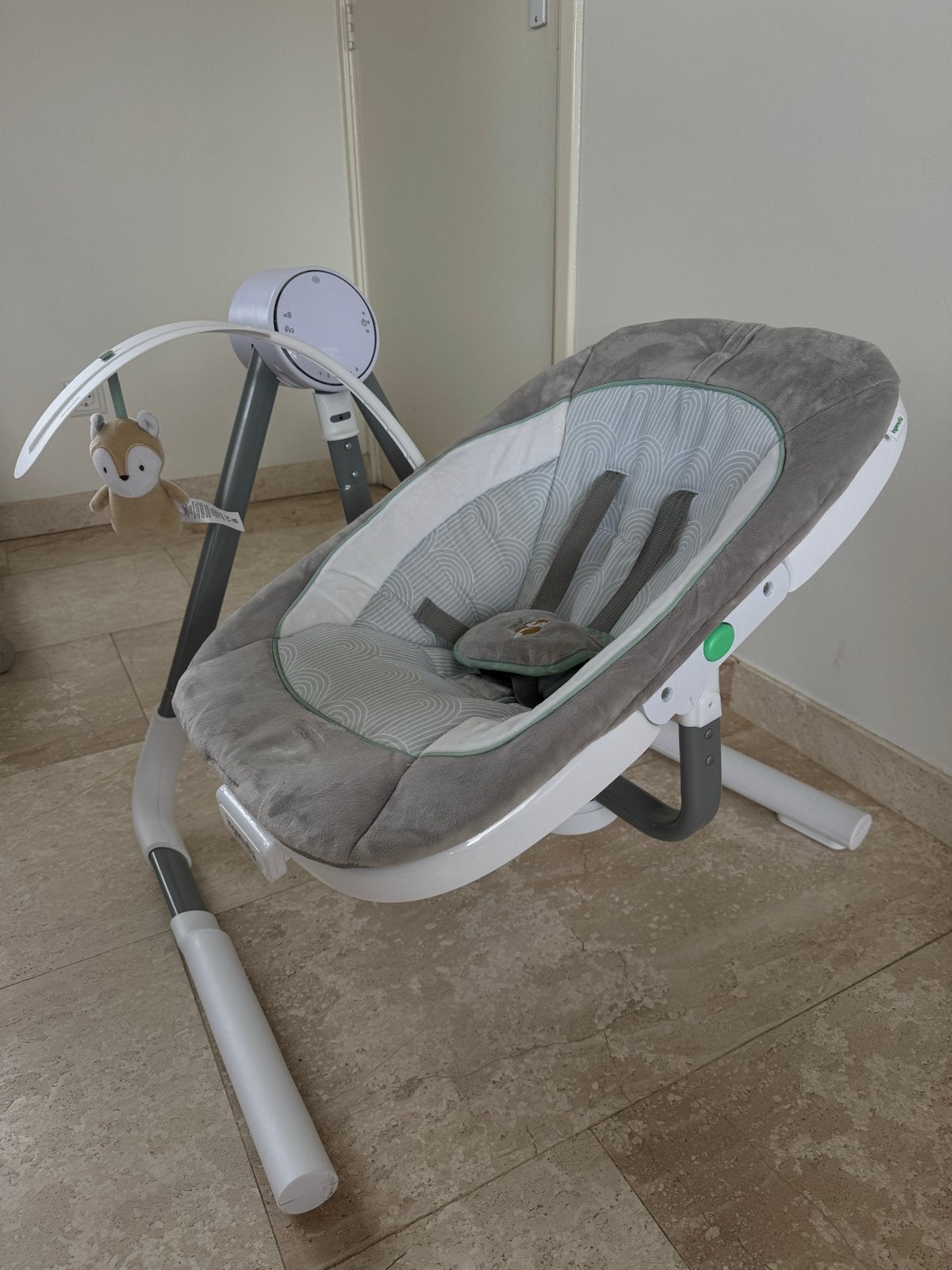 Ingenuity wipstoel met Muziek en Trillingen, Kinderen en Baby's, Wipstoeltjes, Ophalen of Verzenden, Zo goed als nieuw