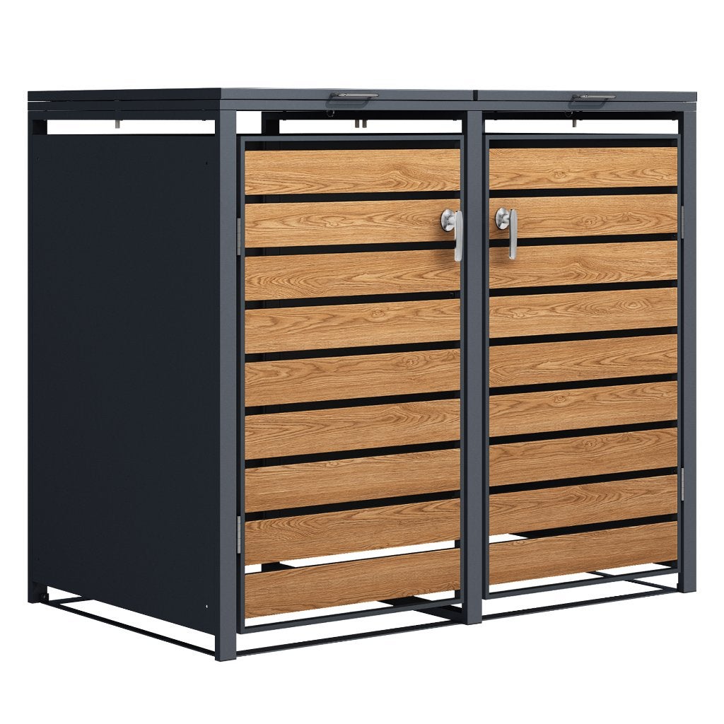 Foto 15 van Kliko ombouw | tuinkast | 2x 240 liter | Prijs €375 | Nieuw