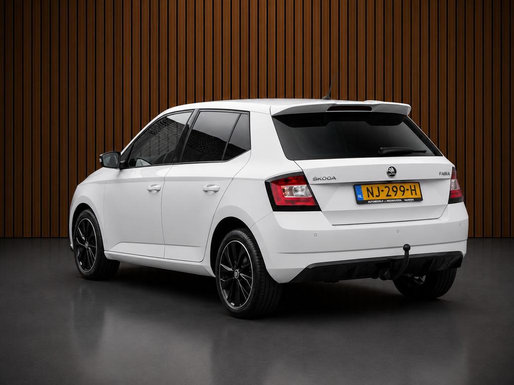 Skoda Fabia 1.2 TSI Monte Carlo | ⭐Panoramadak | ✅Trekha, Stof, Euro 6, 4 cilinders, Wit