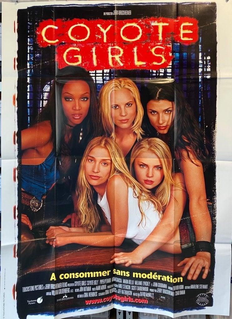 Coyote Ugly (2000) - Originele filmposter, Ophalen of Verzenden, Zo goed als nieuw, A1 t/m A3, Film en Tv