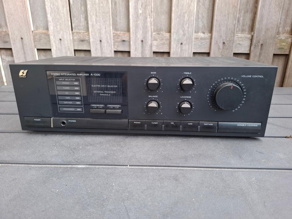 Sansui a-1000 amplifier versterker, Ophalen of Verzenden, 120 watt of meer, Overige merken