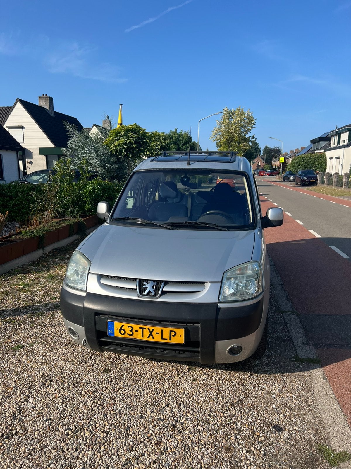 Peugeot Partner Zenith 1.6 16V Combi 2007 grijs, Auto's, Peugeot, Origineel Nederlands, Handgeschakeld, Zilver of Grijs, 57 €/maand