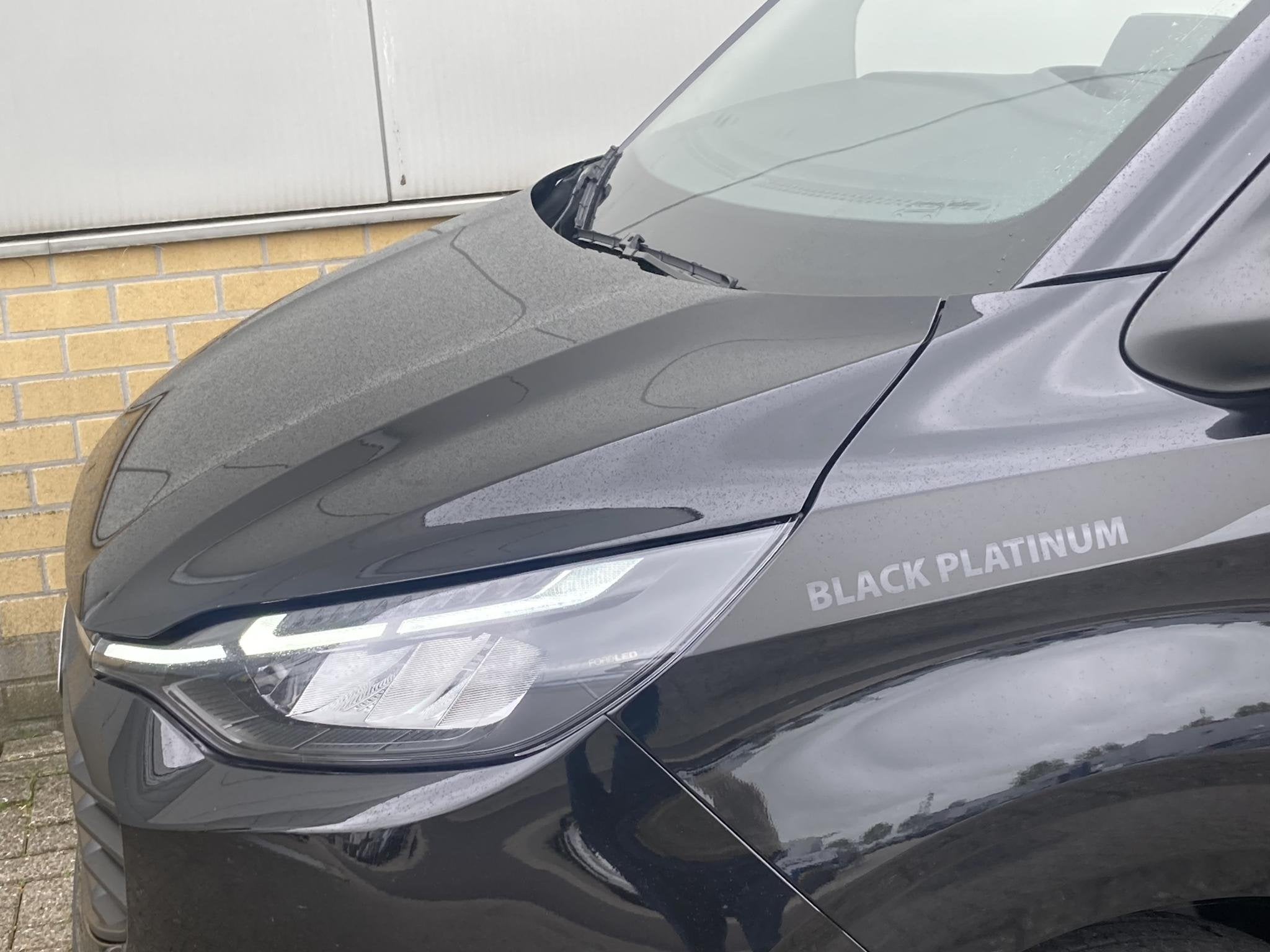Ford Transit Custom 320 2.5 PHEV L2H1 Black Platinum DC Dubb, Auto's, Automatische klimaatregeling, 232 pk, Gebruikt, Euro 6