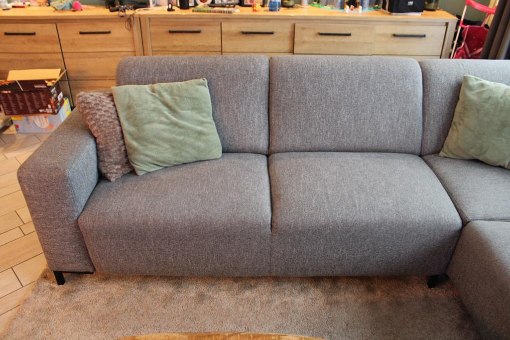 Prachtige ruime hoekbank / loungebank – super nette staat!, Ophalen, 250 tot 300 cm, Hoekbank, Zo goed als nieuw