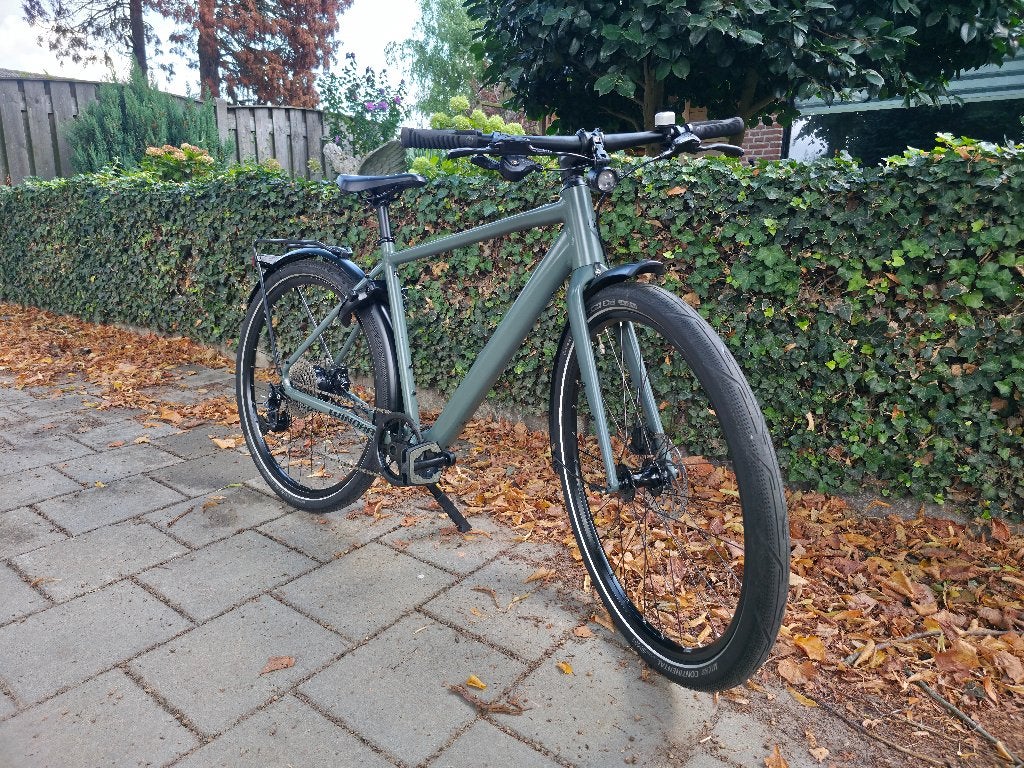 Winora E flitzer mtb elektrische fiets, Versnellingen, 49 tot 53 cm, Zo goed als nieuw, Schijfrem