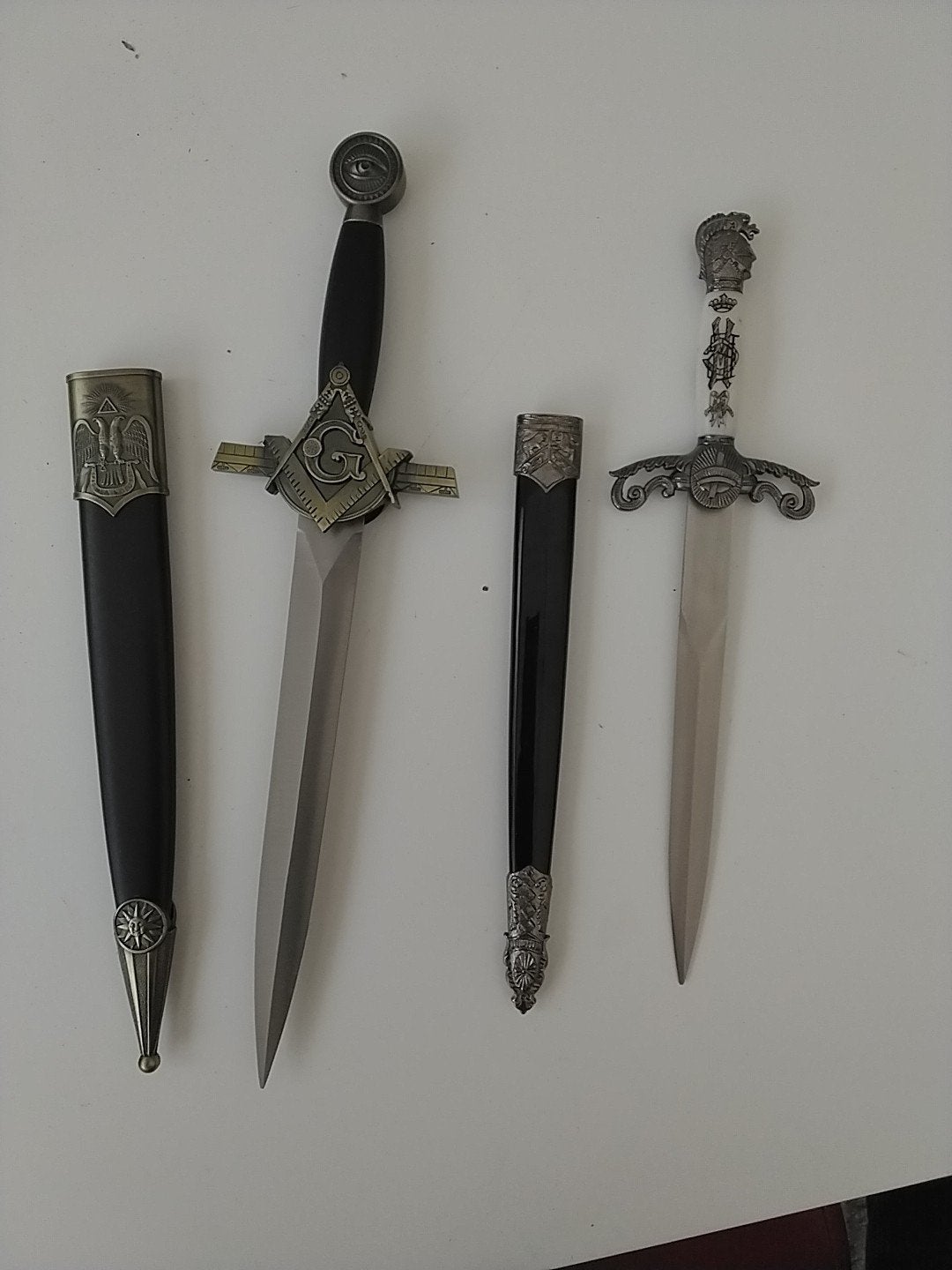 Decoratieve Dolken Set - Vrijmetselaars & Middeleeuws, Ophalen of Verzenden, Gebruikt