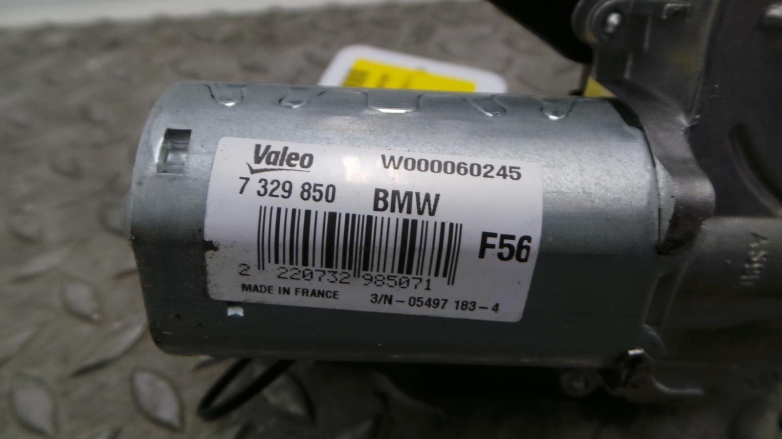 MINI (BMW) MINI RUITENWISSERMOTOR ACHTER 2014, Ophalen of Verzenden, Gebruikt, Stiba lid