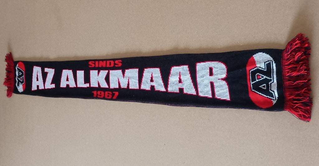 az sjaal, Verzamelen, Sportartikelen en Voetbal, Ophalen of Verzenden, Zo goed als nieuw, AZ, Vaantje of Sjaal