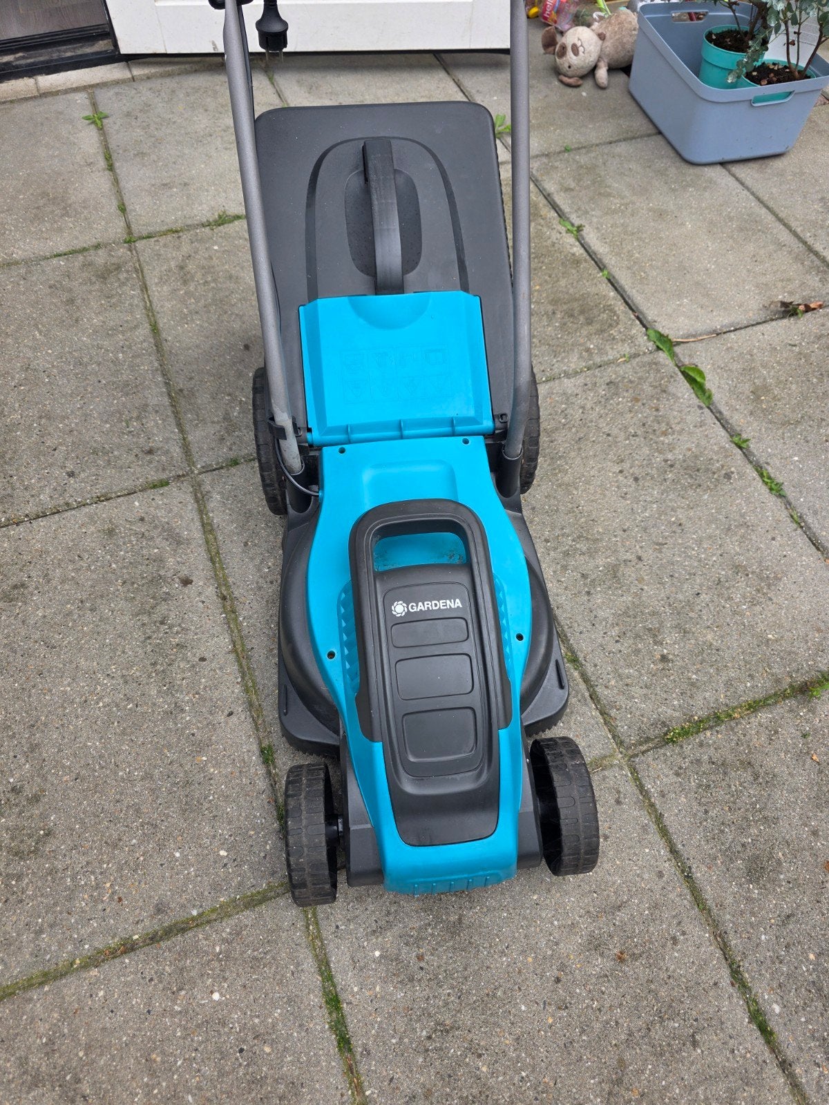 Gardena PowerMax 1100/32 Elektrische Grasmaaier, Ophalen, Cirkelmaaier, Gebruikt, Elektrische grasmaaier