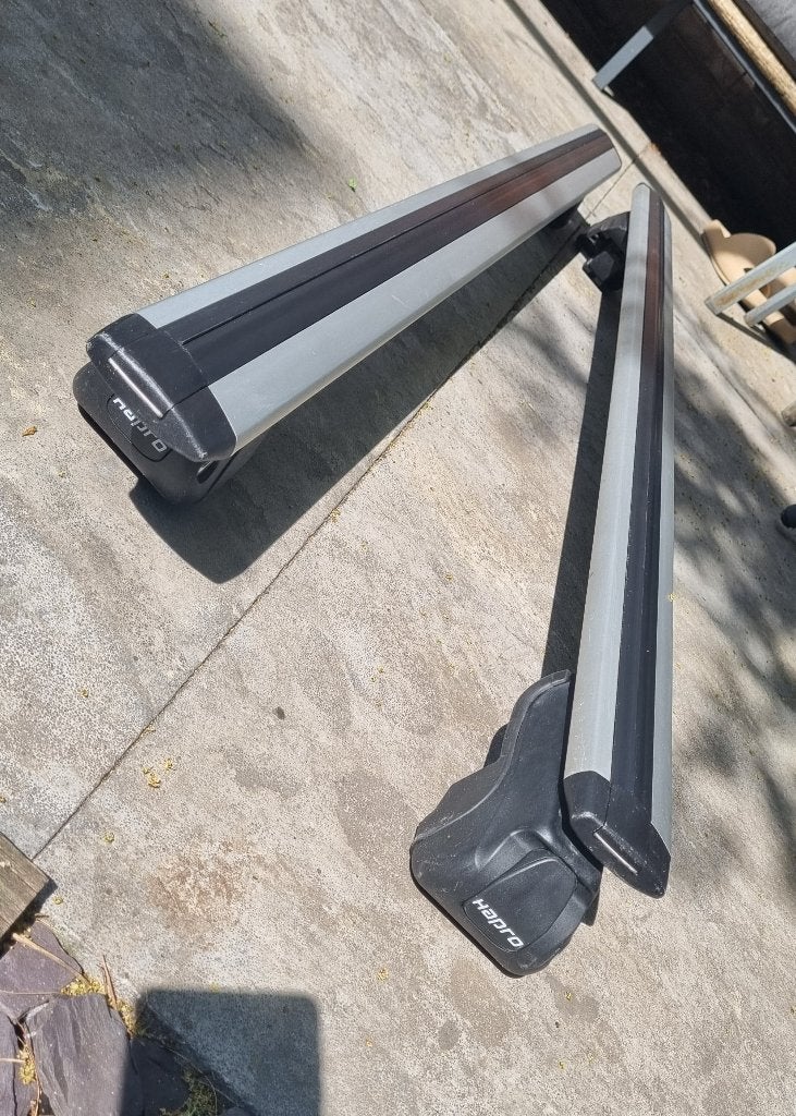 Hapro Aero 2 dakdragers, Ophalen, Zo goed als nieuw