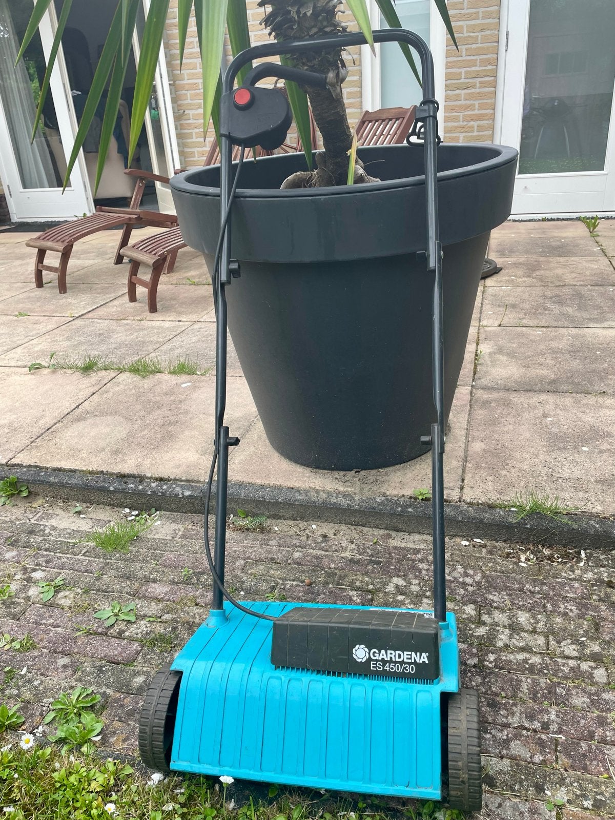 Gardena ES 450/30 Elektrische Verticuteermachine, Ophalen, Cirkelmaaier, Gebruikt, Elektrische grasmaaier