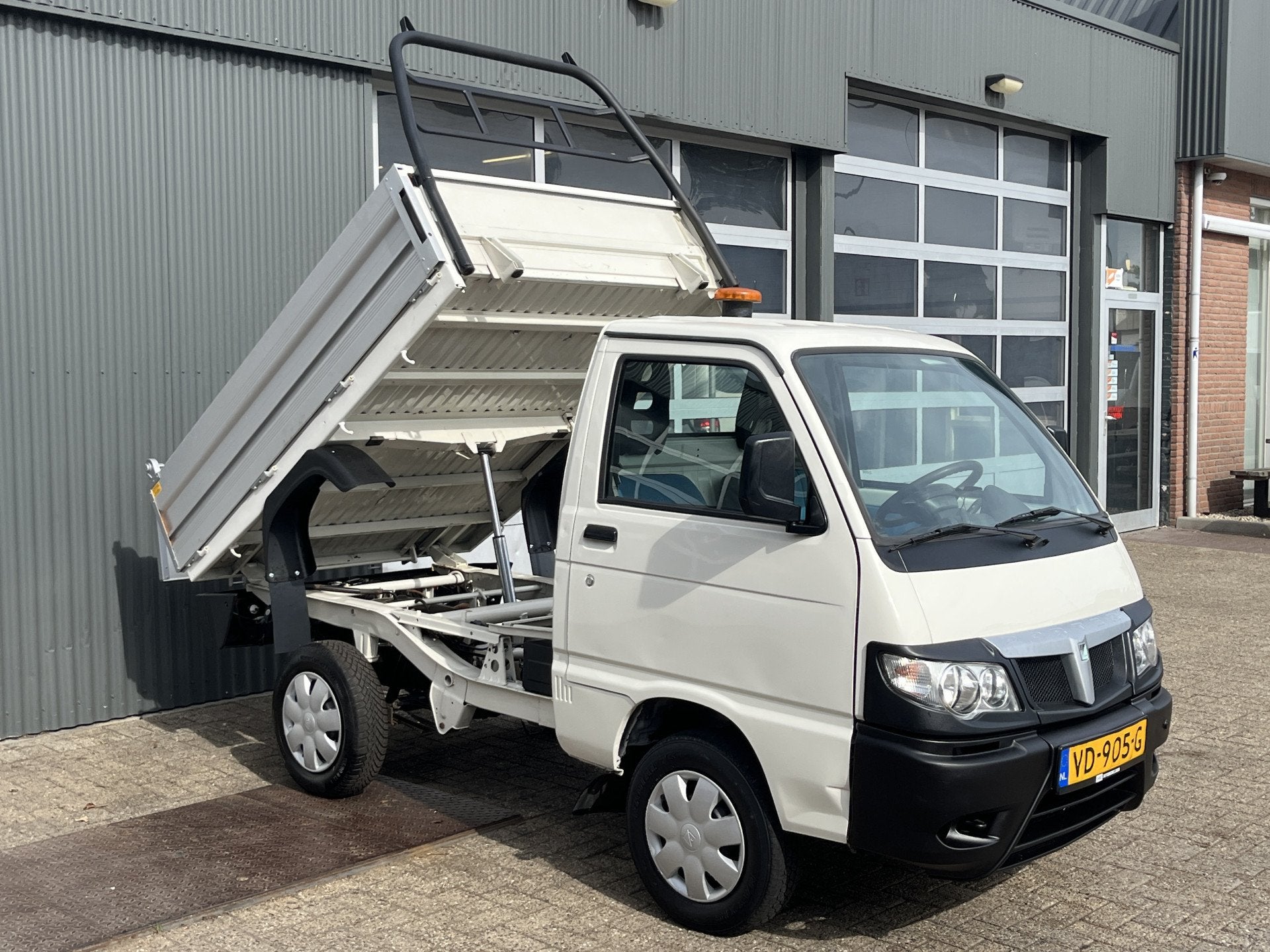 Piaggio Porter 1.3 Kipper Openlaadbak Kieper 2-Persoons Radi, 1308 cc, Gebruikt, 785 kg, Wit