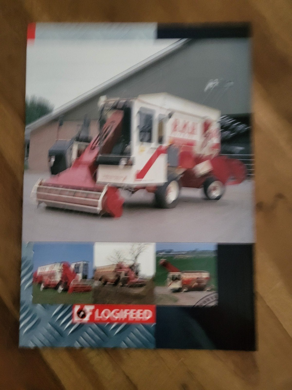tractor folder LOGIFEED RMH voermengwagen, Ophalen of Verzenden, Zo goed als nieuw