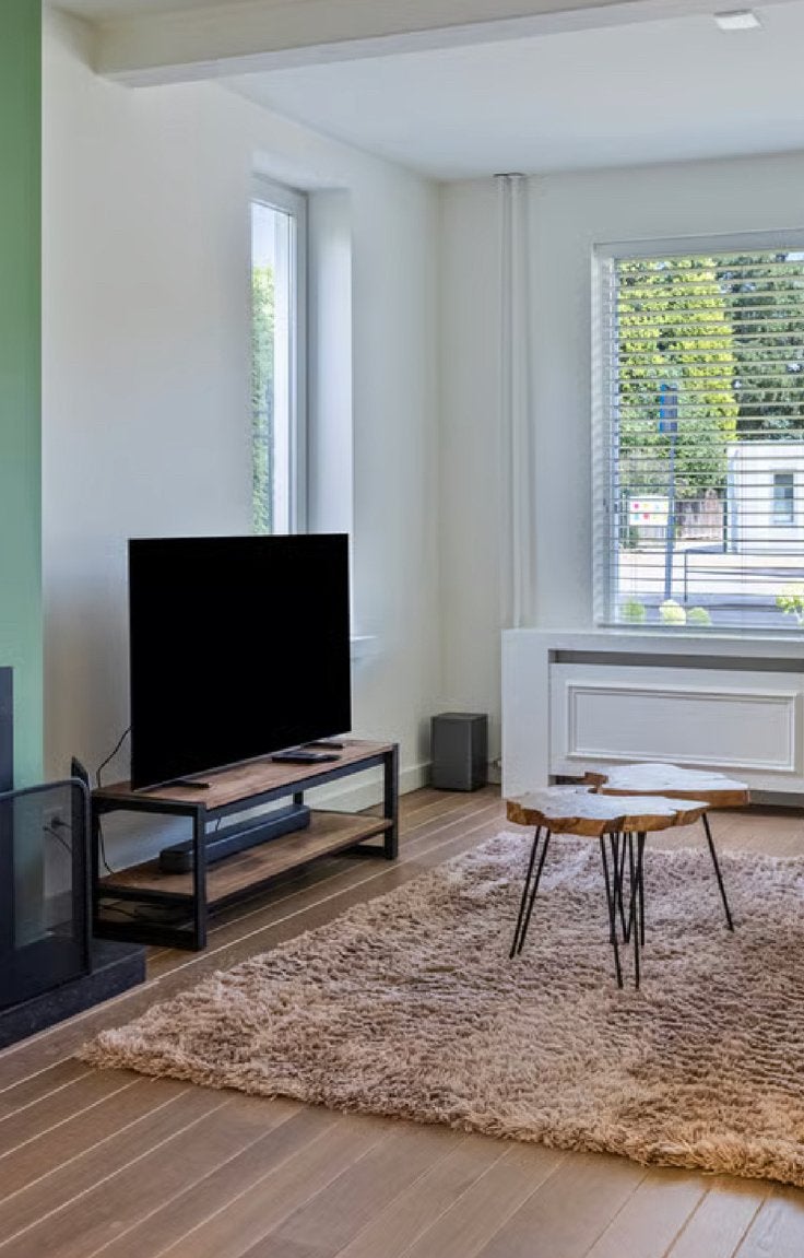 Tv-meubel Zamunda van Robuuste Tafels, Ophalen, Gebruikt, 100 tot 150 cm, Minder dan 100 cm