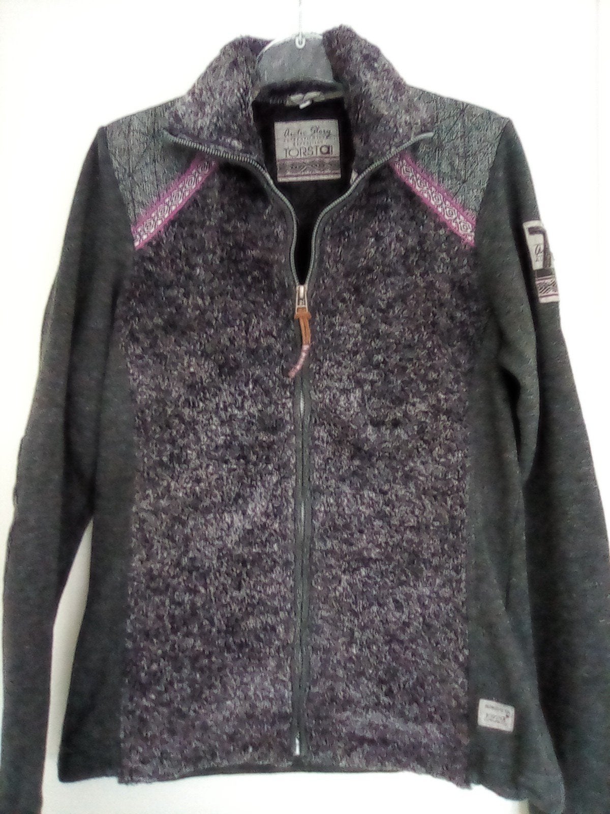 Torstai Sira midlayer / vest / fleece, maat S, grijs, Torstai, Ophalen of Verzenden, Zo goed als nieuw, Maat 36 (S)