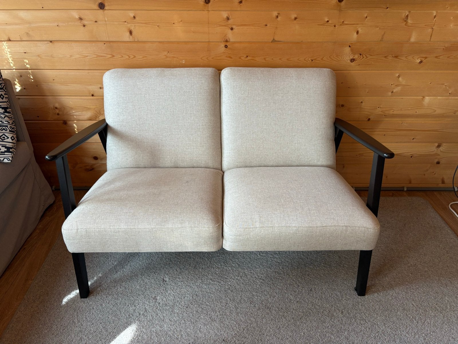 IKEA Ekenäset 2-zits bank - Zo goed als nieuw, Huis en Inrichting, Ophalen, Tweepersoons, 75 tot 100 cm, Zo goed als nieuw