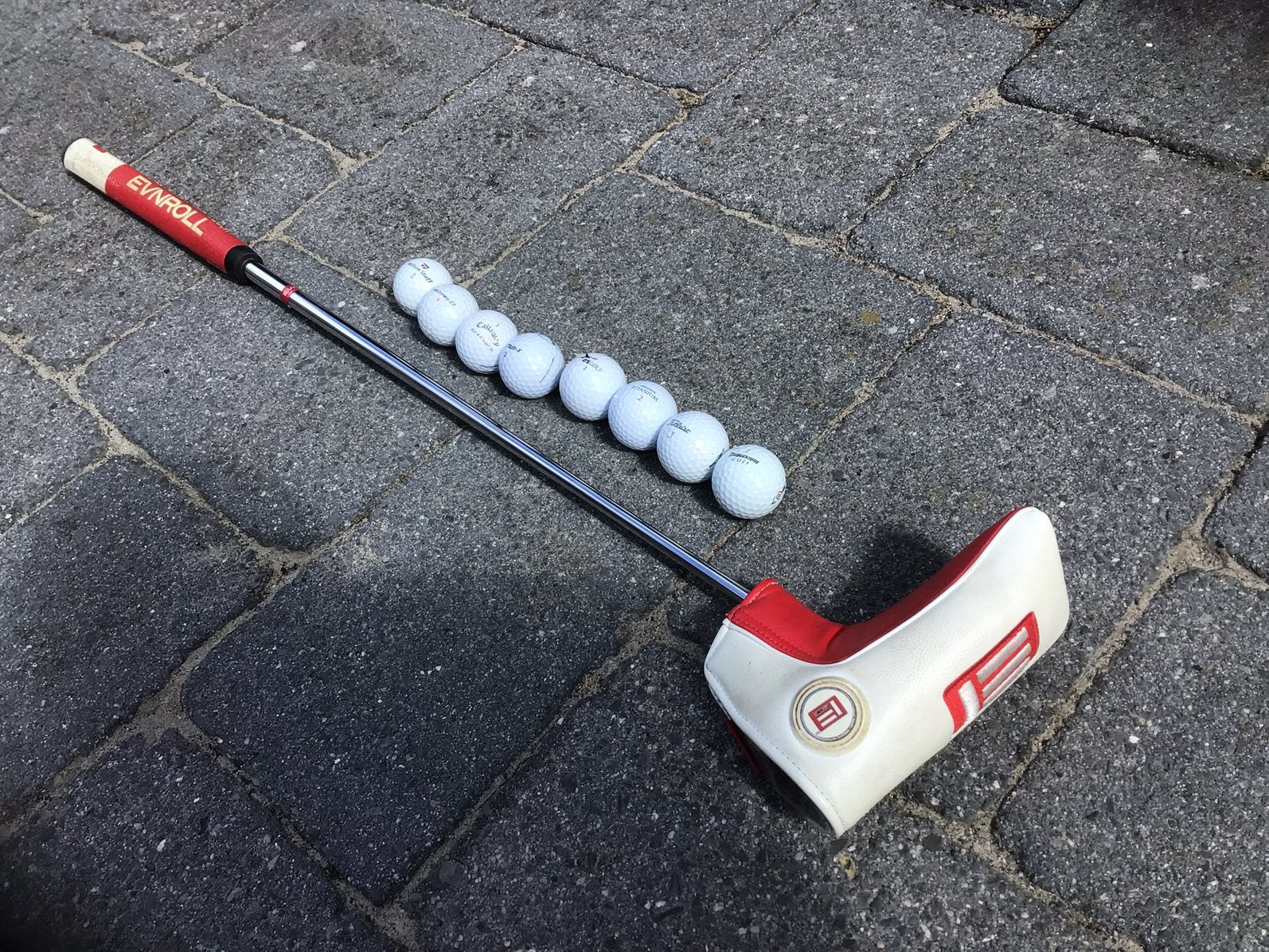 EVNROLL putter, Sport en Fitness, Golf, Ophalen of Verzenden, Gebruikt, Club