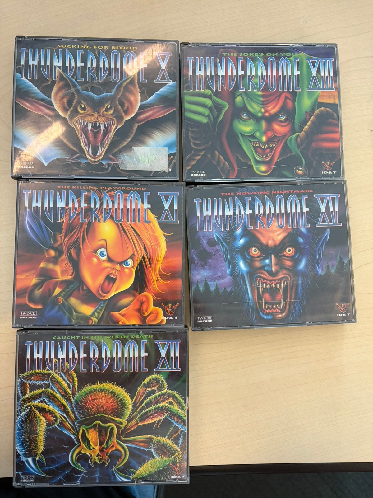 Thunderdome cd’s, Cd's en Dvd's, Verzenden, Gebruikt, Hardcore, Overige typen