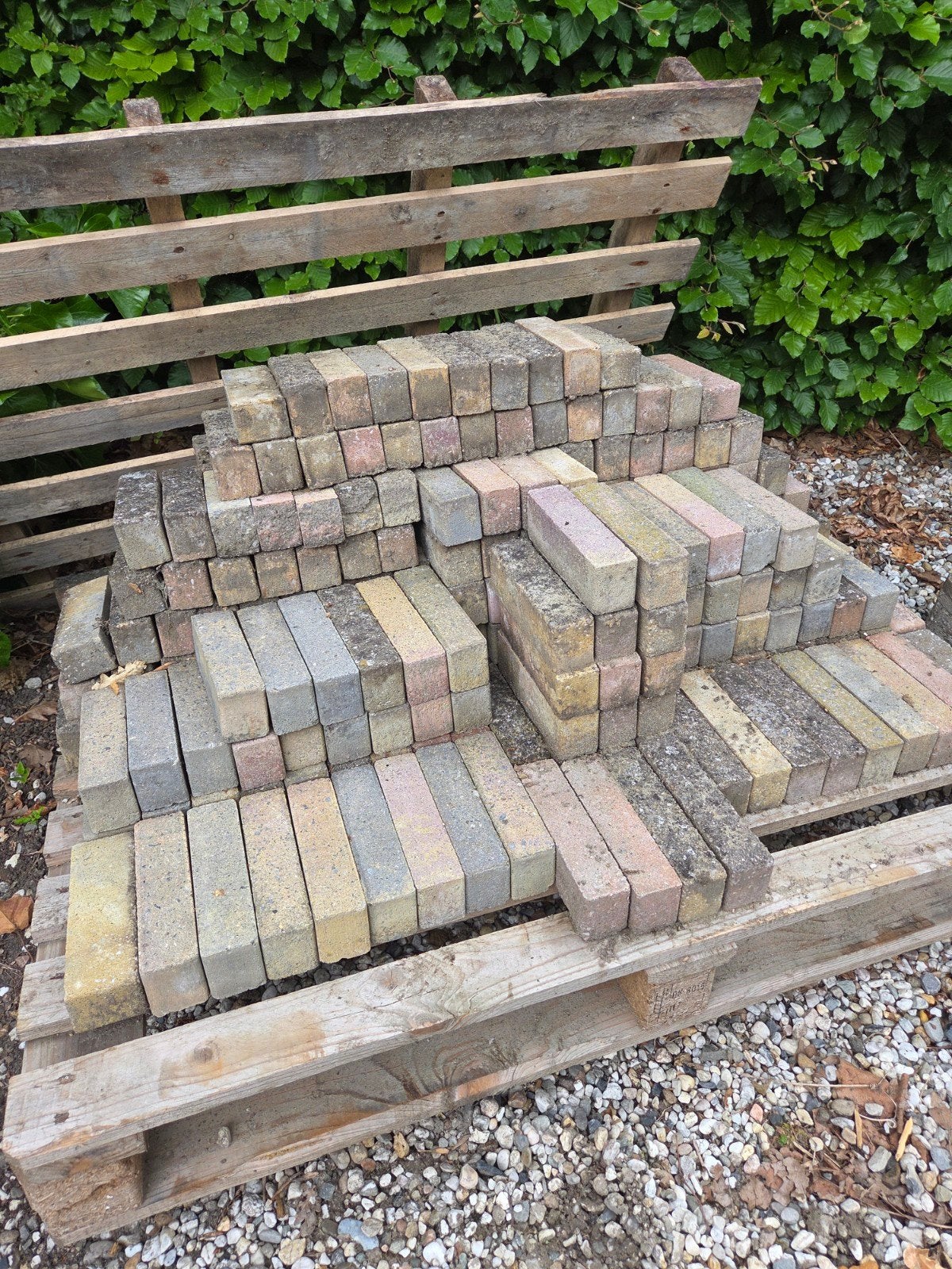 Mooie klinkers terrastegel bestrating direct ophalen, Ophalen, Klinkers, Zo goed als nieuw, 10 m² of meer