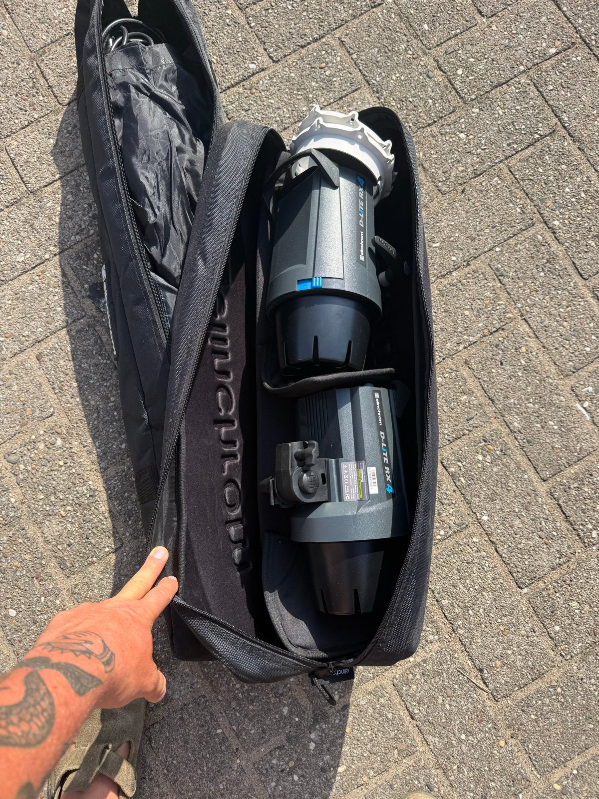 Elinchrom D-Lite RX 4 To Go Set - Flitsset, Overige merken, Flitser, Ophalen