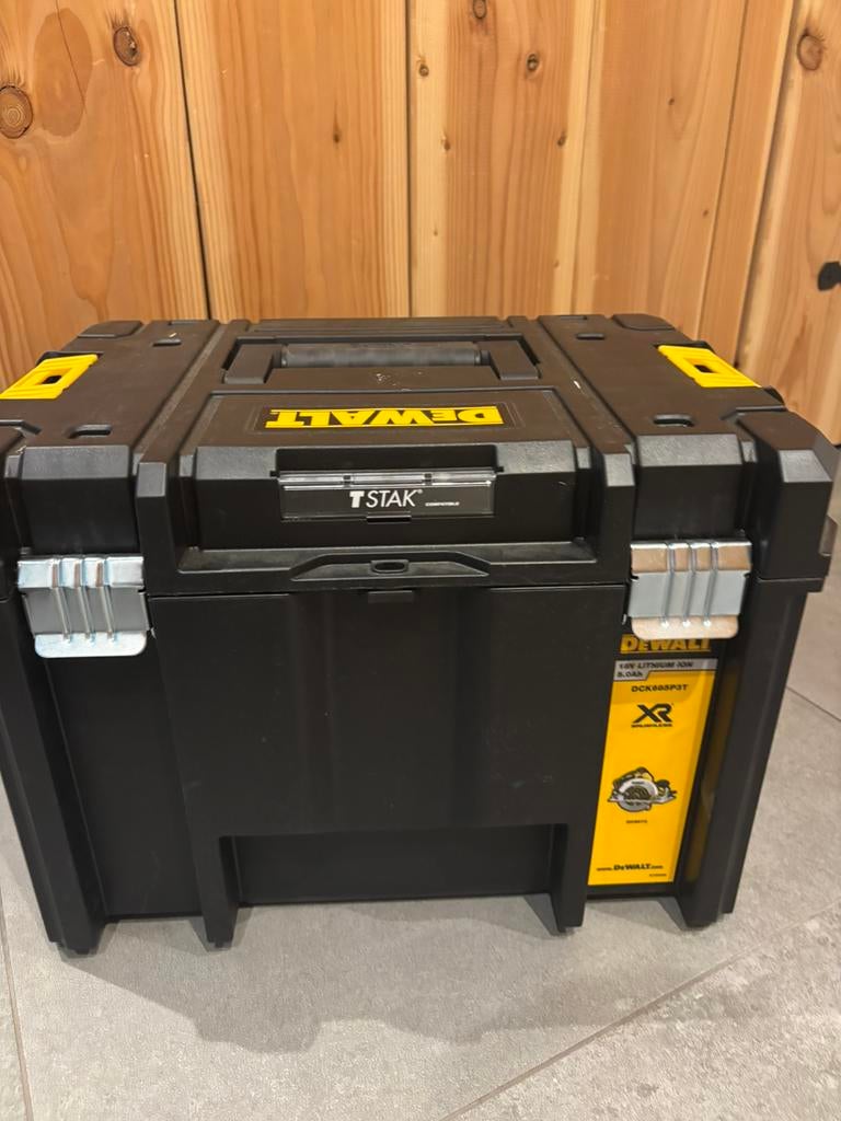 Dewalt Tstak VI koffers, hoge koffers Dewalt, Ophalen of Verzenden, Zo goed als nieuw