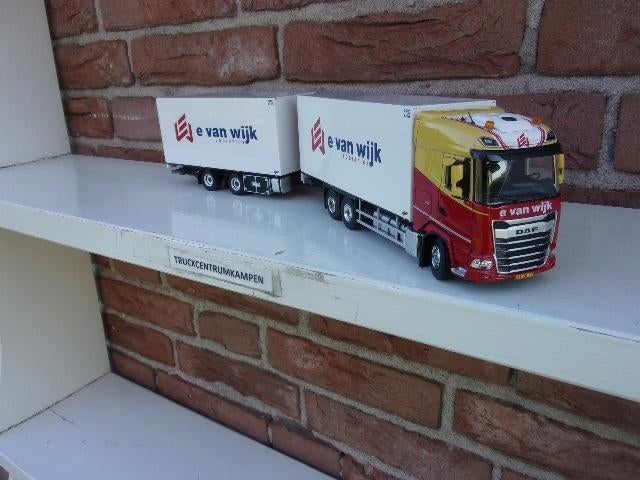 Tekno  Daf  XG  met  wipkar  van  E.  van  Wijk, Ophalen of Verzenden, Nieuw, Bus of Vrachtwagen, Tekno