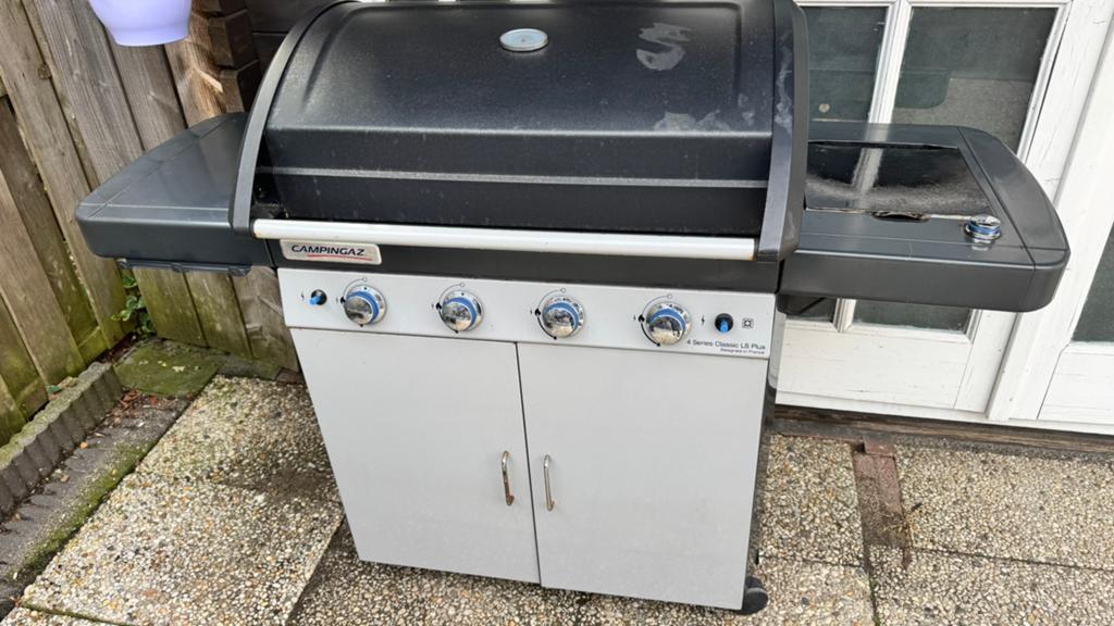 Gas BBQ, Ophalen, Gebruikt
