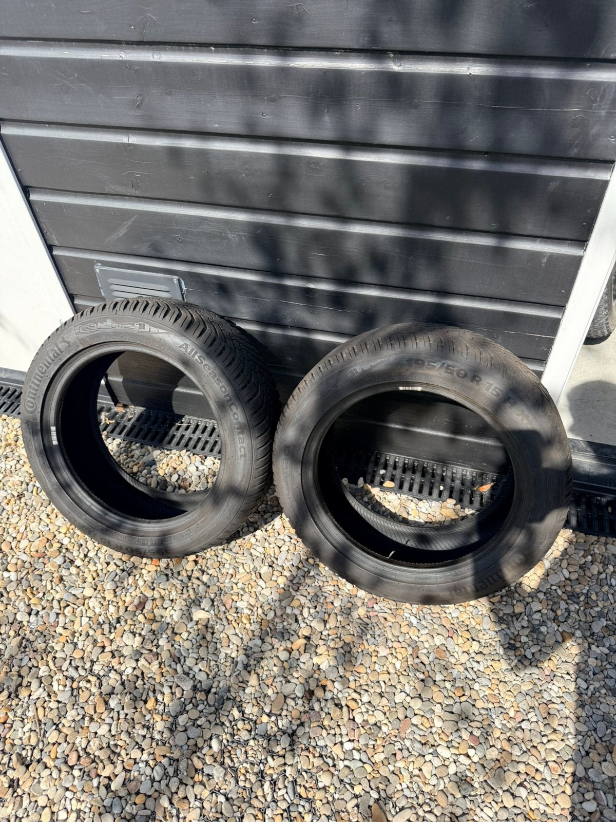 Continental all season 195/50 R15, Ophalen
