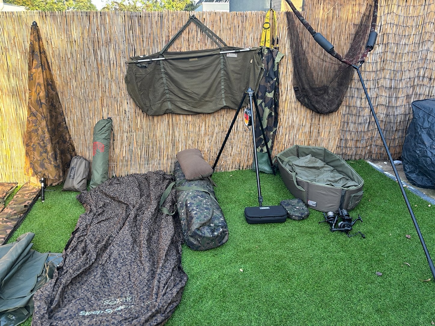 Complete A-Merk Karperset: Trakker, Delkim, Solar, Watersport en Boten, Ophalen of Verzenden, Gebruikt, Complete set